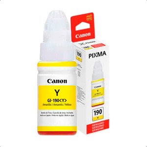 TINTA PARA IMPRESSORA GI-190 YELLOW CANON