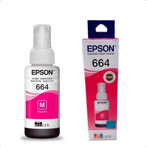 Garrafa de Tinta L110 200 355 365 375 565 MAGENTA 70 ml EPSON