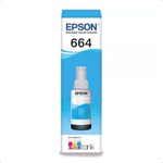 Garrafa de Tinta L110 200 355 365 375 565 CIANO 70 ml EPSON