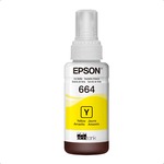 Garrafa de Tinta L110 200 355 365 375 565 AMARELA 70 ml EPSON